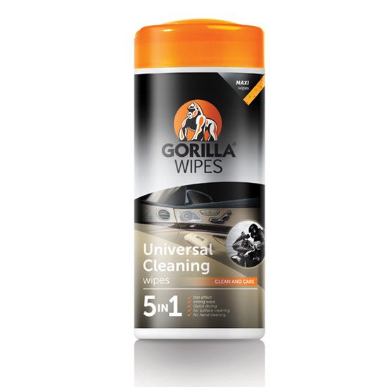 Gorilla - Universal felület- és kéztisztító törlőkendő (dobozos)