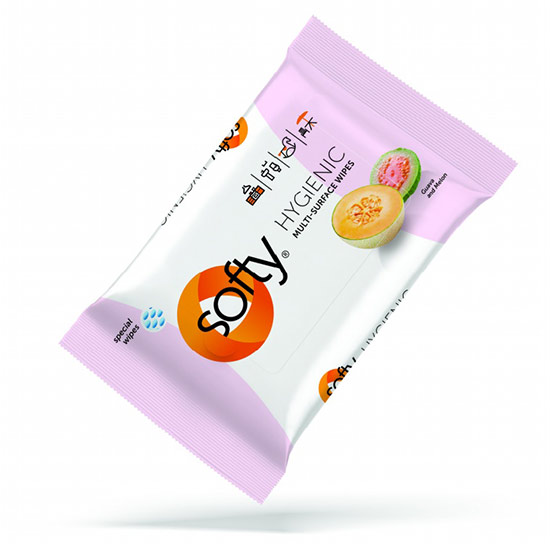 Softy - Softy Hygienic 40 lapos visszazárható univerzális háztartási törlőkendő